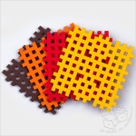 Klocki Mini waffle - podstawa 4 szt.