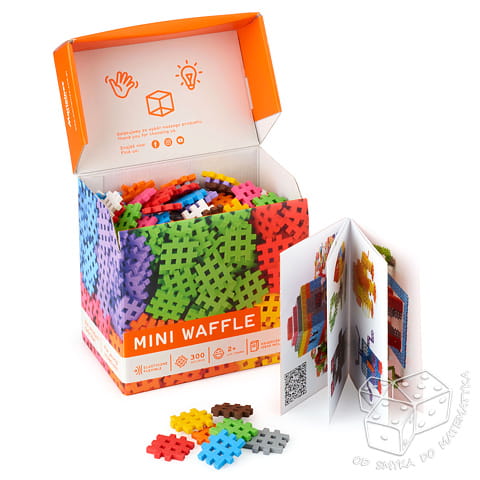 Klocki Mini waffle - 300 elementów