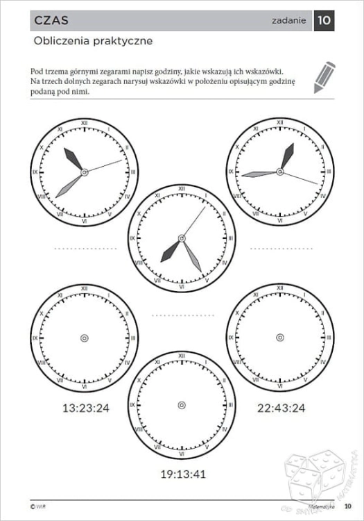 Matematyka klasa 4 - Ćwiczenia wyrównawcze