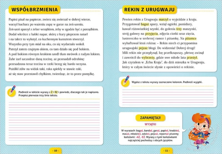 Rymowane dyktanda. Ortograficzne rymy dla chłopaka i dziewczyny