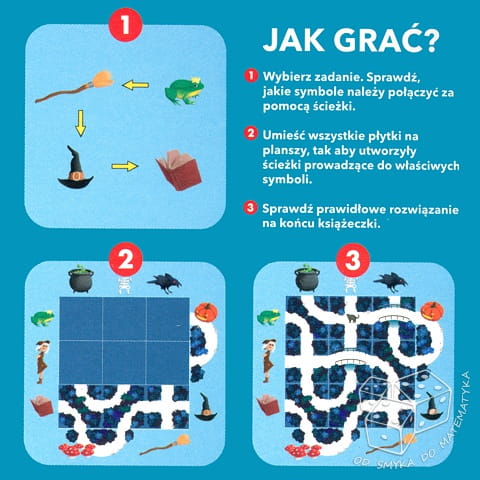 Magiczny las - Magnetyczna gra logiczna
