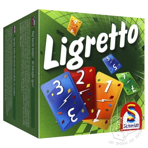 Ligretto w zielonym pudełku