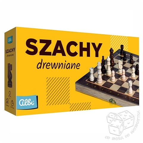 Szachy drewniane