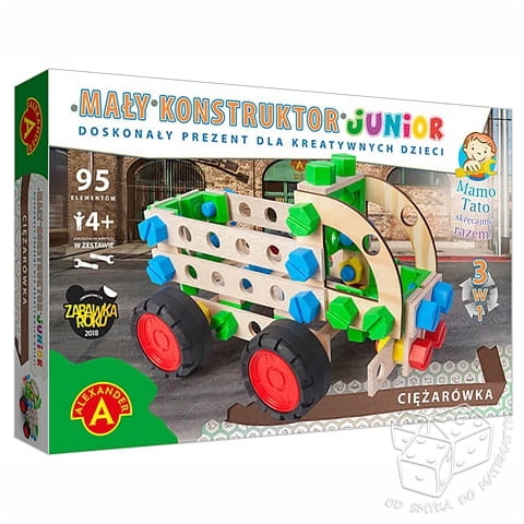 Mały konstruktor junior. Ciężarówka