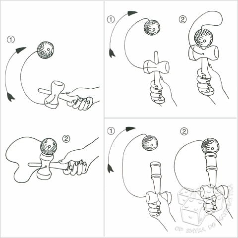 Kendama - zabawka zręcznościowa