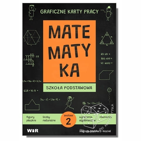 Matematyka. Graficzne karty pracy - szkoła podstawowa - zestaw 2