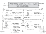 Matematyka. Graficzne karty pracy - szkoła podstawowa - zestaw 2