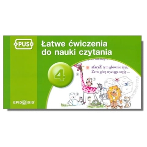 PUS - Łatwe ćwiczenia do nauki czytania 4