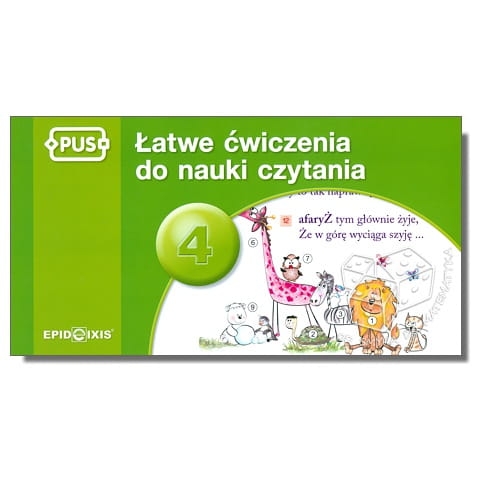 PUS - Łatwe ćwiczenia do nauki czytania 4
