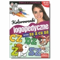 Kolorowanki logopedyczne - głoski sz, ż, cz, dż