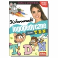 Kolorowanki logopedyczne - głoski t, d, n