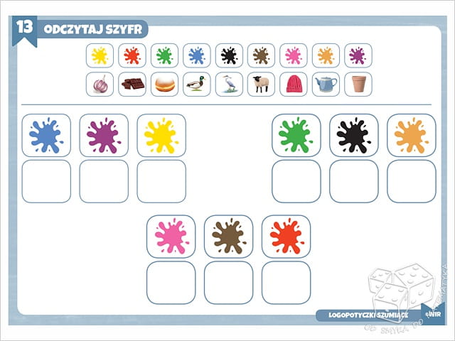 Logopotyczki szumiące - gry i zabawy logopedyczne