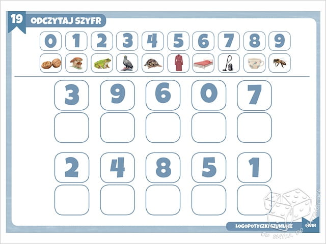 Logopotyczki szumiące - gry i zabawy logopedyczne