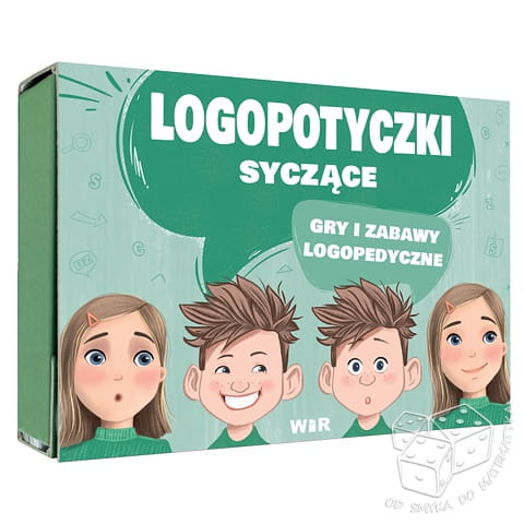 Logopotyczki syczące - gry i zabawy logopedyczne