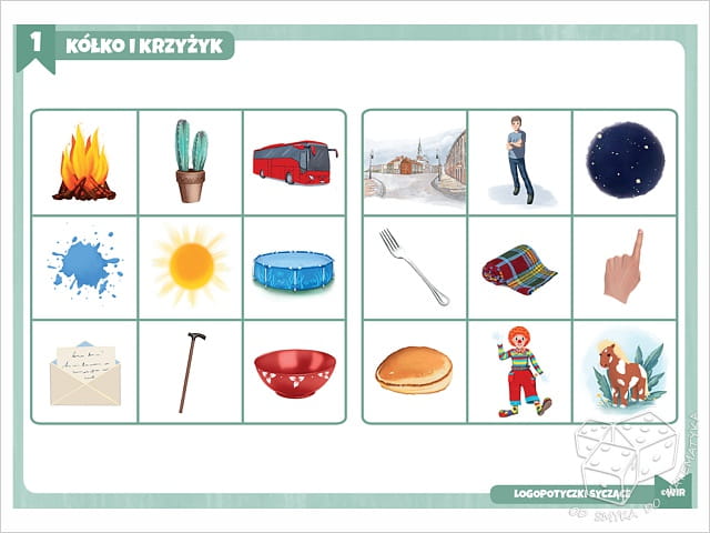 Logopotyczki syczące - gry i zabawy logopedyczne