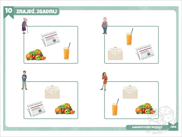 Logopotyczki syczące - gry i zabawy logopedyczne
