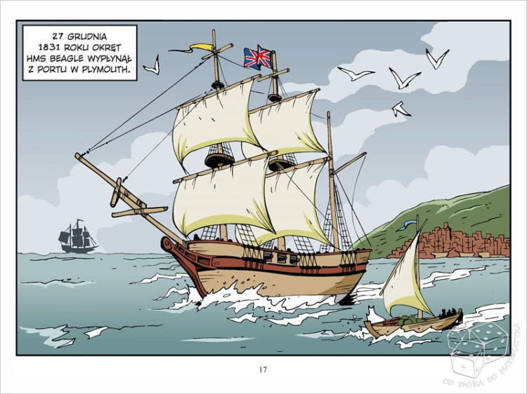 Darwin. Ewolucja teorii. Najwybitniejsi naukowcy - komiks