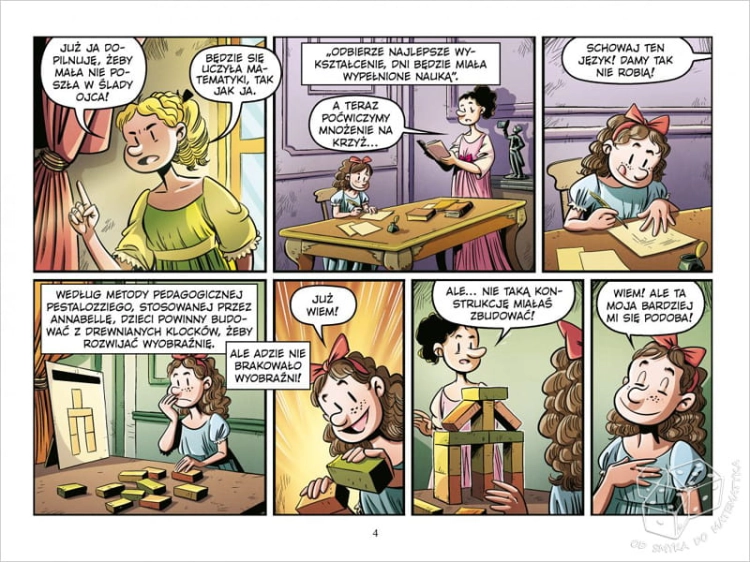 Ada Lovelace. Czarodziejka liczb. Najwybitniejsi naukowcy - komiks