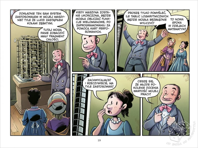 Ada Lovelace. Czarodziejka liczb. Najwybitniejsi naukowcy - komiks