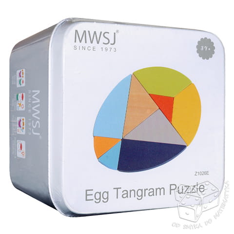 Jajko - tangram w puszce