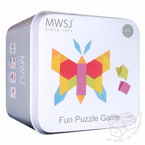 Motyl - tangram w puszce