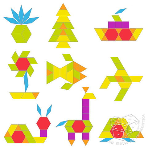 Motyl - tangram w puszce