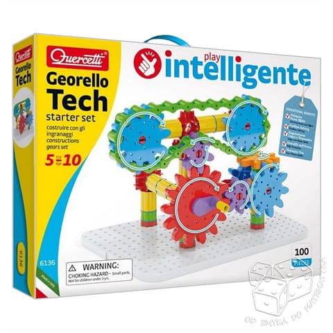 Zestaw konstrukcyjny Georello Tech 100 elementów - starter set