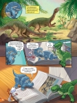 Era dinozaurów - tom 1 - straszne jaszczury, czyli dinozaury triasu. Nauka z komiksem
