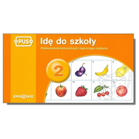 PUS - Idę do szkoły 2 - doskonalenie koncentracji i logicznego myślenia