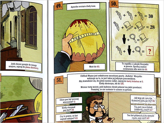 Sherlock Holmes. Cień Kuby Rozpruwacza. Komiks paragrafowy