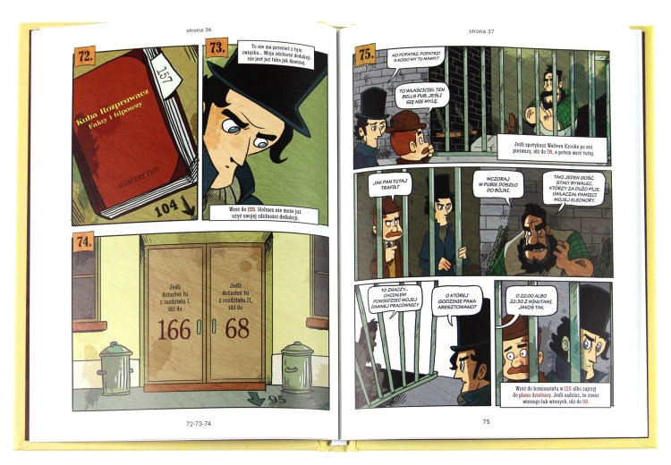 Sherlock Holmes. Cień Kuby Rozpruwacza. Komiks paragrafowy