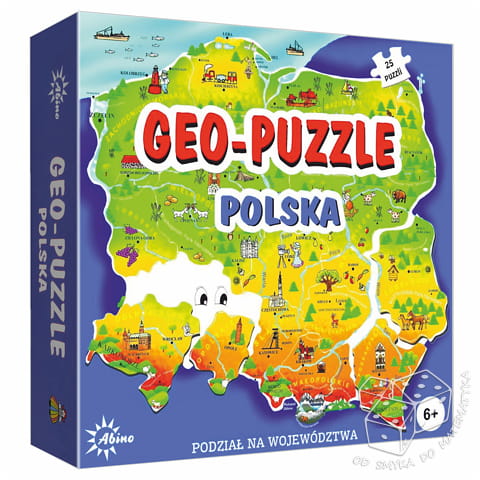 Geo-puzzle Polska