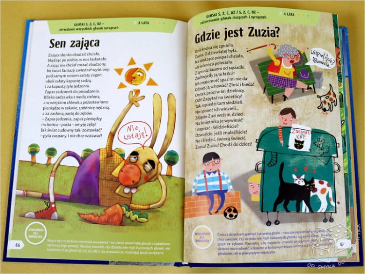 Jama gębowa ćwiczy słowa. Wiersze logopedyczne dla dzieci