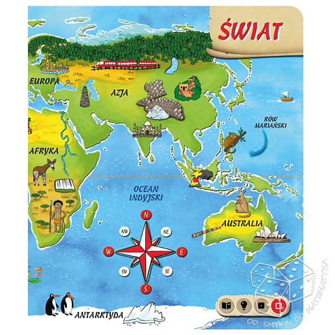 Czytaj z Albikiem. Atlas świata - interaktywna mówiąca książka