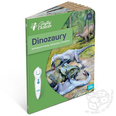 Czytaj z Albikiem. Dinozaury - interaktywna mówiąca książka