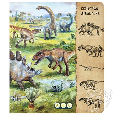 Czytaj z Albikiem. Dinozaury - interaktywna mówiąca książka