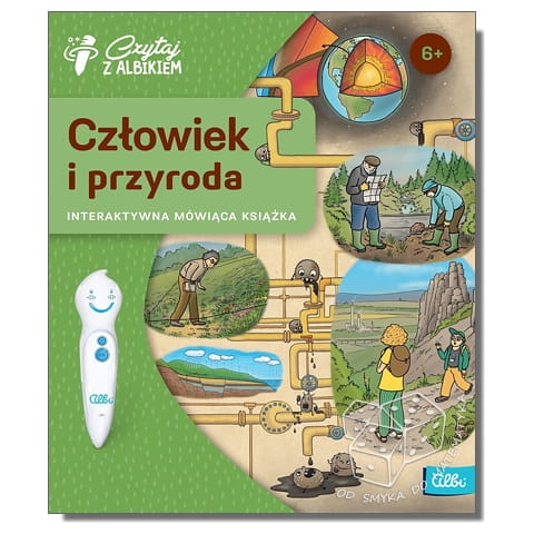 Czytaj z Albikiem. Człowiek i przyroda - interaktywna mówiąca książka
