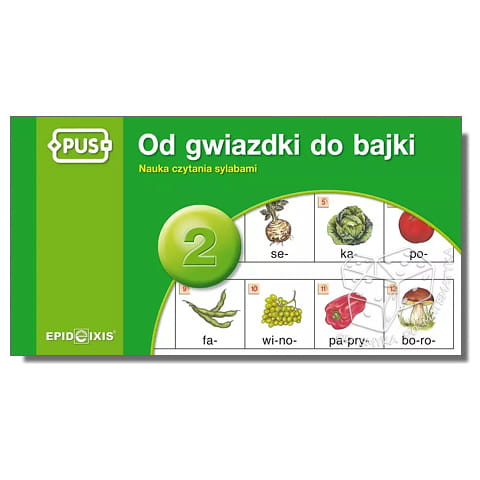 PUS - Od gwiazdki do bajki 2. Nauka czytania sylabami