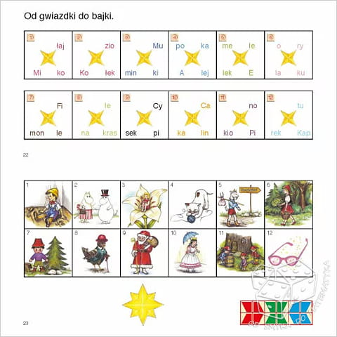 PUS - Od gwiazdki do bajki 2. Nauka czytania sylabami