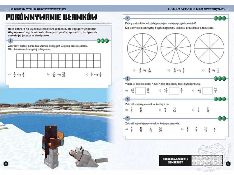 Minecraft. Matematyka. Megazadania. 11+
