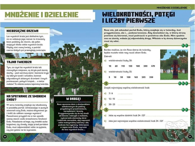 Minecraft. Matematyka. Megazadania. 12+