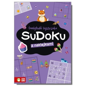 Sudoku z naklejkami. Łamigłówki bystrzaka