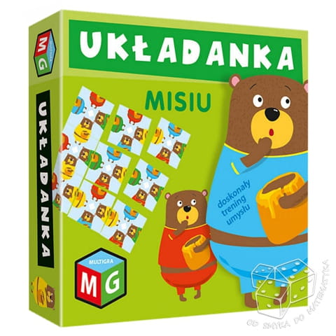 Układanka misiu