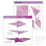 Moje pierwsze origami. Dinozaury