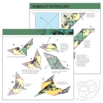 Moje pierwsze origami. Samoloty