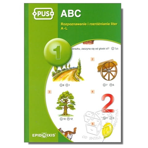 PUS - ABC 1. Rozpoznawanie i rozróżnianie liter A-L