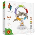 Origami 3D. Delfin - zestaw kreatywny 343 elementy