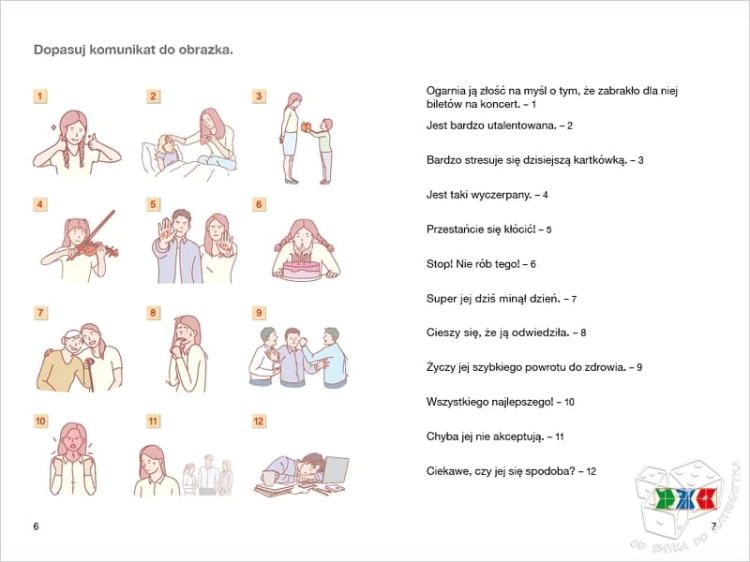 PUS - Emocje dziecka 1. Co czuję? Co czujesz? Co czujemy?