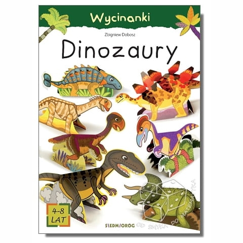 Dinozaury. Wycinanki