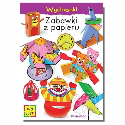 Zabawki z papieru. Wycinanki